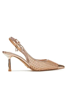 Steve Madden Sandały Vixyn SM11003536 Złoty - Sandały damskie - miniaturka - grafika 1