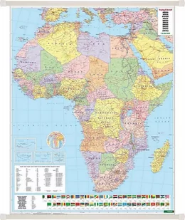 Freytag&amp;Berndt Afryka mapa ścienna polityczna 1:8 000 000 Freytag & Berndt - Atlasy i mapy - miniaturka - grafika 1