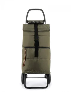 Wózek Składany Na Zakupy 2 Kołowy Rolser Big 2L Polar - Khaki Green - Torby i wózki na zakupy - miniaturka - grafika 1