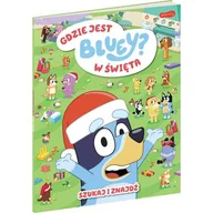 Książki edukacyjne - Gdzie jest w święta Bluey? Szukaj i znajdź - miniaturka - grafika 1