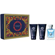 Zestawy perfum męskich - Versace, Pour Homme, Zestaw perfum, 3 szt. - miniaturka - grafika 1