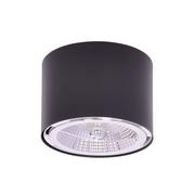 Lampy sufitowe - Czarny spot do każdego wnętrza, gwint GU10 AR111 K-5132 z serii HORN - miniaturka - grafika 1