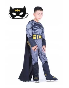 STRÓJ KOSTIUM BATMAN MASKA PELERYNA 4-6L - Moda i Uroda OUTLET - miniaturka - grafika 1