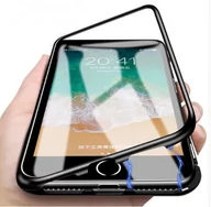 Etui i futerały do telefonów - Etui 360 Magnetic Iphone 7 / 8 Czarny - miniaturka - grafika 1