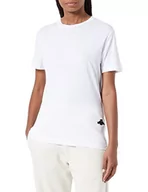 Koszulki i topy damskie - Replay T-shirt damski, 001 White, L - miniaturka - grafika 1