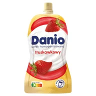 Kefiry, jogurty, maślanki - Danone Serek homogenizowany truskawkowy z wapniem i witam... - miniaturka - grafika 1