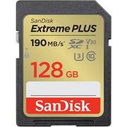 Karty pamięci - Karta pamięci SanDisk SDXC Extreme Plus 128GB UHS-I U3 (190R/90W) (SDSDXWA-128G-GNCIN) - miniaturka - grafika 1