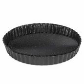 Formy do ciast - BLACHA FORMA DO TARTY 25CM WYJMOWANE DNO KINGHOFF KH-1769 - miniaturka - grafika 1