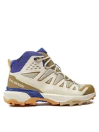 Buty trekkingowe męskie - Salomon Trekkingi X Ultra 360 Edge Mid Gore-Tex L47378100 Brązowy - miniaturka - grafika 1