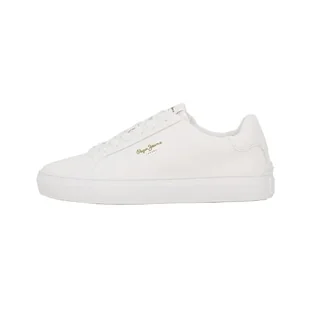 Pepe Jeans Damskie trampki CAMDEN RUMP W, białe (białe), 38 EU, biały, 6 UK - Trampki damskie - miniaturka - grafika 1