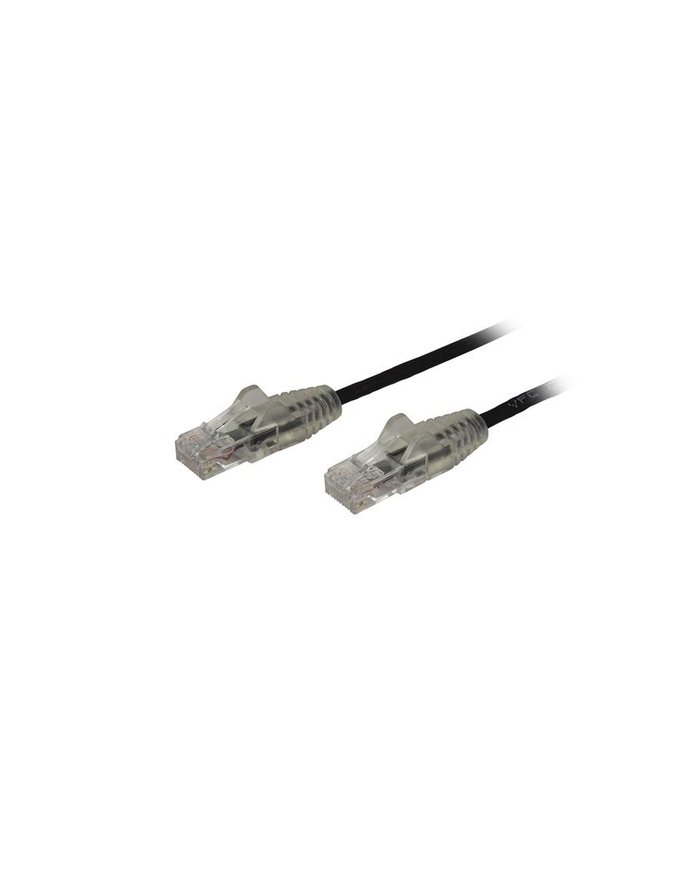 startech CAT6 CABLE - 3 M - BLACK/SNAGLESS - 28 AWG COPPER WIRE