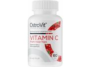 Witaminy i minerały - OstroVit Vitamin C z dzikiej róży 60 tabs - miniaturka - grafika 1