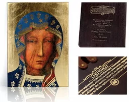 Ikona religijna Matka Boża Częstochowska - Ikony i obrazy sakralne Ikona religijna Matka Boża Częstochowska - Ikony i obrazy sakralne - miniaturka - grafika 1