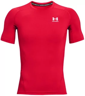 Koszulki męskie - Under Armour Heatgear Armour Short Sleeve 1361518-600 Rozmiar: L - grafika 1