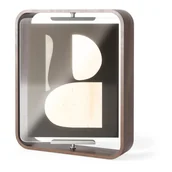 Ramki na zdjęcia - Ciemnobrązowa drewniana ramka stojąca 26x31,5 cm Bellwood – Umbra - miniaturka - grafika 1