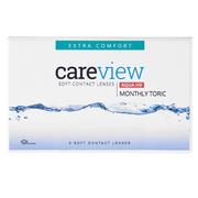 Soczewki kontaktowe - Interojo Careview Monthly Aqua HD Toric 1 szt. - miniaturka - grafika 1