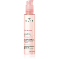 Olejki do mycia twarzy - Nuxe Very Rose olejek delikatnie oczyszczajacy do twarzy i okolic oczu 150 ml - miniaturka - grafika 1