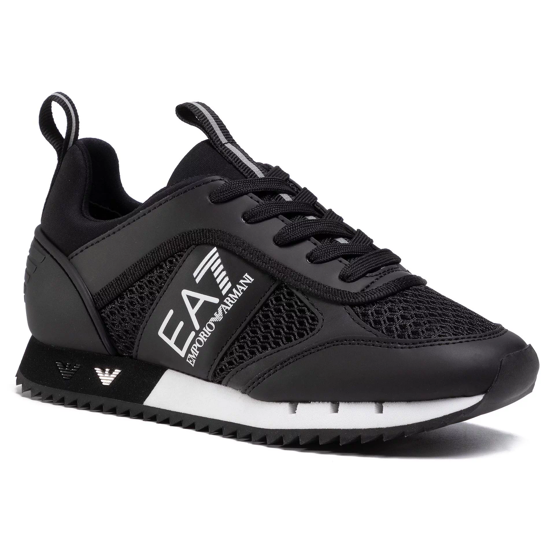 Emporio Armani Sneakersy EA7 X8X027 XK050 A120 Black/White