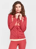 Kurtki i kamizelki sportowe damskie - Craft Kurtka sportowa w kolorze czerwono-pomarańczowym - miniaturka - grafika 1