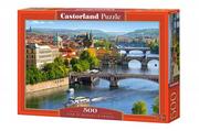 Castorland Puzzle View of Bridges in Prague 500