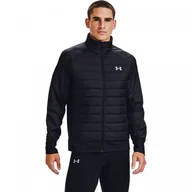 Kurtki i kamizelki sportowe męskie - Męska kurtka do biegania Run Insulate Hybrid Jacket - UNDER ARMOUR - miniaturka - grafika 1