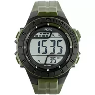 Zegarki męskie - Zielony zegarek Pacific 316G-14 - miniaturka - grafika 1