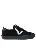 Trampki damskie - Vans Tenisówki Sport Low VN000CQRBKA1 Czarny - miniaturka - grafika 1