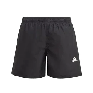 adidas Badge of Sport Spodenki do pływania, Black, 158 - Kąpielówki dla chłopców - miniaturka - grafika 1