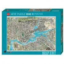 Heye Puzzle 2000 elementów Miasto Pop - Puzzle - miniaturka - grafika 1