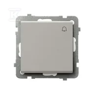 Klawisze i ramki - Łącznik zwierny "dzwonek" SONATA KASZMIR - miniaturka - grafika 1