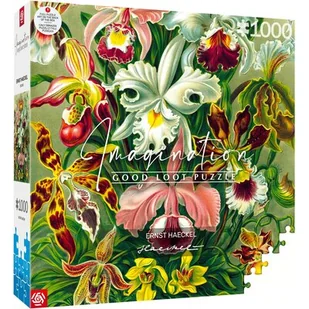 Puzzle CENEGA Imagination Ernst Haeckel Orchidea Orchid (1000 elementów) - Puzzle - miniaturka - grafika 1