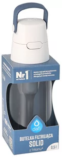 Butelka filtrująca Dafi SOLID 0,5 L JEANSOWA - Butelki filtrujące - miniaturka - grafika 1