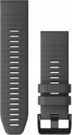 Akcesoria do smartwatchy - Garmin Pasek silikonowy na nadgarstek QuickFit 26 (łupkowoszary / czarna sprzączka) (010-12864-20) - miniaturka - grafika 1
