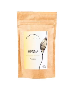 Henna w proszku 100g Nanga - Witaminy i minerały - miniaturka - grafika 1