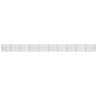 Ogrodzenie z siatki, z kotwami, antracytowe, 1,8x25 m Lumarko! - Ogrodzenia - miniaturka - grafika 3