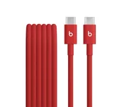 Kable USB - Beats Woven USB-C do USB-C 1,5m Czerwony - miniaturka - grafika 1