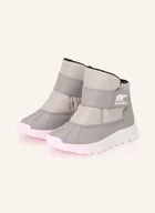 Botki damskie - Sorel Botki Whitney Iii Strap grau - miniaturka - grafika 1