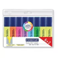 Zakreślacze - Staedtler Zakreślacz Texsurfer classic 8 sztuk - miniaturka - grafika 1