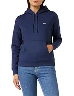 Bluzy damskie - Tommy Hilfiger Damska bluza z kapturem Tjw Regular Fleece Hoodie, Twilight Navy., XXL - miniaturka - grafika 1