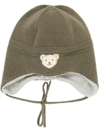 Czapeczki dla niemowląt - Steiff Czapka w kolorze khaki - miniaturka - grafika 1