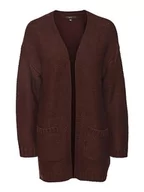 Kurtki damskie - VERO MODA Damska kurtka z dzianiny, długi, Degustacja wina, XS - miniaturka - grafika 1