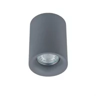 Lampy sufitowe - Italux FLYNN lampa sufitowa tuba natynkowa 50W GU10 szary TM09080-GR - miniaturka - grafika 1