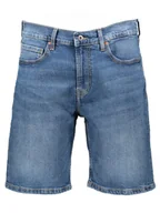 Spodnie męskie - Pepe Jeans Bermudy dżinsowe w kolorze niebieskim - miniaturka - grafika 1