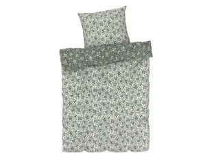 LIVARNO home Pościel z mikrowłókna satynowego, 140 x 200 cm (Zielony/ biały/ w kwiaty) - Pościel LIVARNO home Pościel z mikrowłókna satynowego, 140 x 200 cm (Zielony/ biały/ w kwiaty) - Pościel - miniaturka - grafika 1