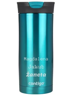 Kubek termiczny z grawerem Contigo Huron 470ml - Biscay Bay - Kubki termiczne - miniaturka - grafika 1