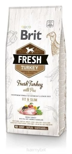 Brit Fresh Turkey with Pea Light Fit & Slim 2,5 kg