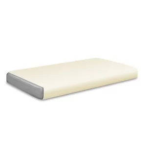 Matex Prześcieradło z satyny bawełnianej Gold kremowe 160x210 mx-160-gld-prb-02 - Prześcieradła - miniaturka - grafika 1