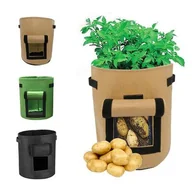 Nasiona i cebule - Torba do sadzenia ziemniaków czarna duża - miniaturka - grafika 1