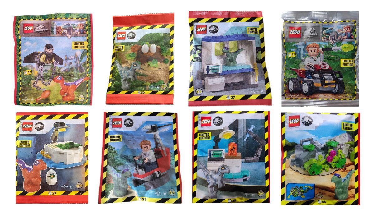 Klocki LEGO Jurassic World - Zestaw 8 Polybag - JW11