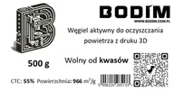 Filamenty i akcesoria do drukarek 3D - Węgiel aktywny do oczyszczania powietrza z druku 3D / BODIM - miniaturka - grafika 1